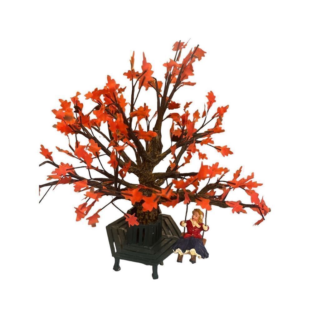 Dept 56 Village accessories Swinging under the old oak tree